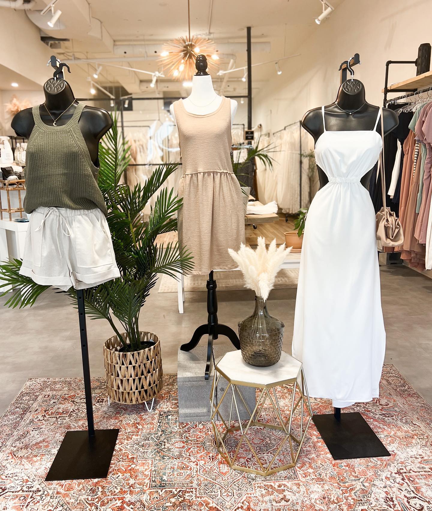Experience at a Bridal dresses shop