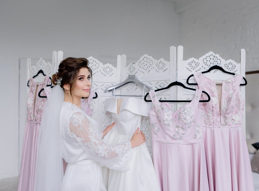 THE PERFECT DRAPE: WHICH FABRIC IS BEST FOR BRIDAL WEDDING GOWNS? - Love and Lee Apparel