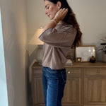 The Stone Hearth Exposed Seam Drop Shoulder Short Sleeve Pullover - Love and Lee Apparel