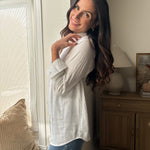 The 'Sunday Supper' Long Sleeve Linen Blend Shirt - Love and Lee Apparel