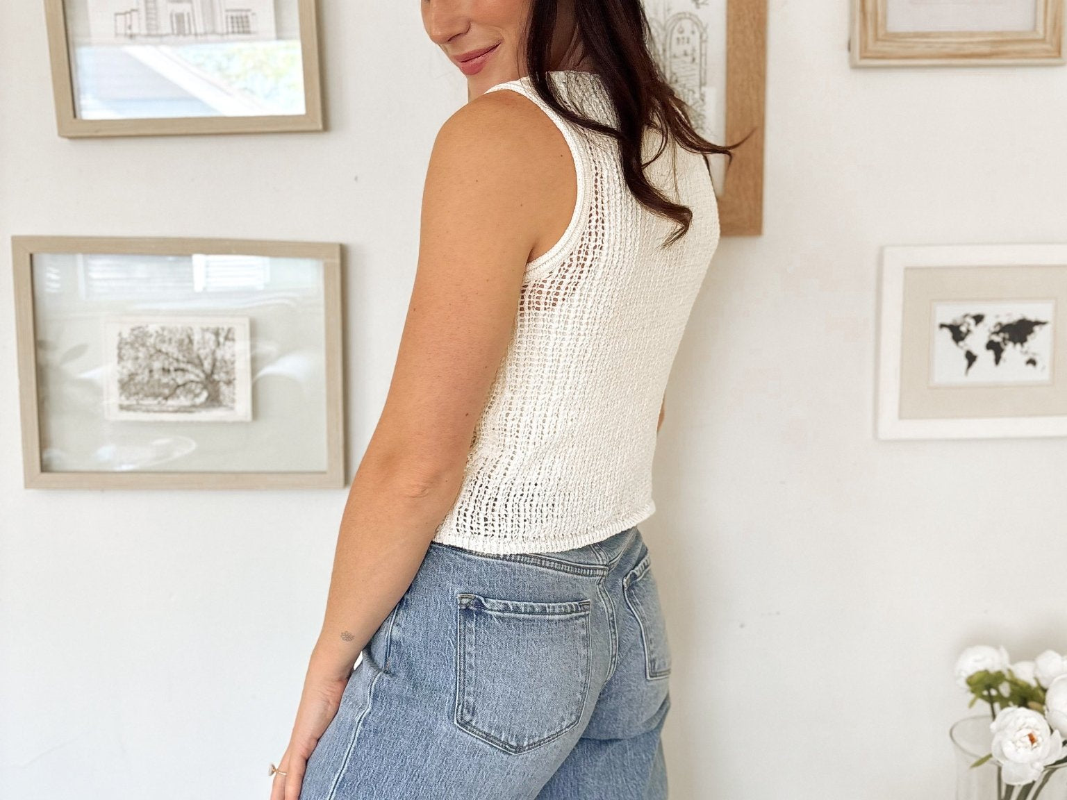 The Khiya Knit Bow Tie Vest - Love and Lee Apparel