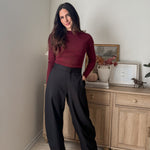 The 'Simmering Spices' High Waist Wide Leg Pants - Love and Lee Apparel