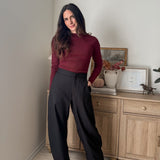 The 'Simmering Spices' High Waist Wide Leg Pants - Love and Lee Apparel