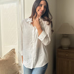 The 'Sunday Supper' Long Sleeve Linen Blend Shirt - Love and Lee Apparel