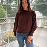 'Alumni Academy' Boat Neck Button Down Knit Cardigan Sweater - Love and Lee Apparel