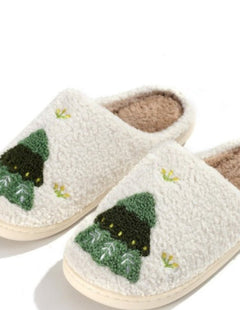 Evergreen tree slippers - Love and Lee Apparel