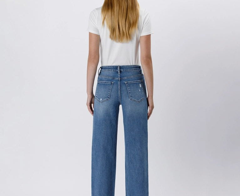 The Tammy High Rise with Wide Leg - Love and Lee Apparel