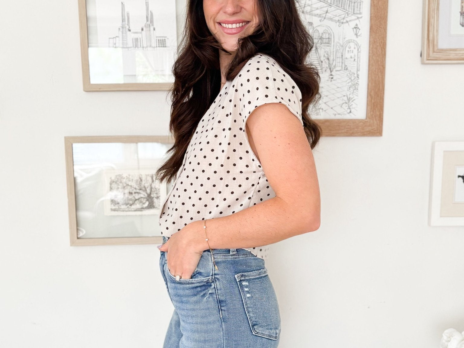 Emmia Short Sleeve Knot Shirt - Love and Lee Apparel