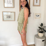 The Josie Eyelet Sleeveless Top & Shorts Set - Love and Lee Apparel