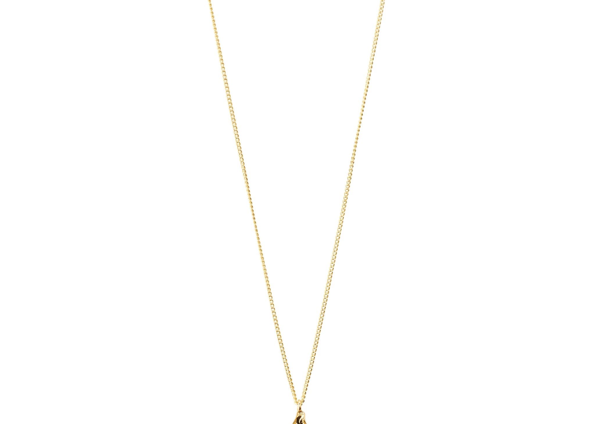 Trace Gold Flower Pendant Necklace - Love and Lee Apparel