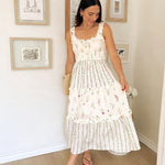 The Zoee Floral Pattern Dress - Love and Lee Apparel