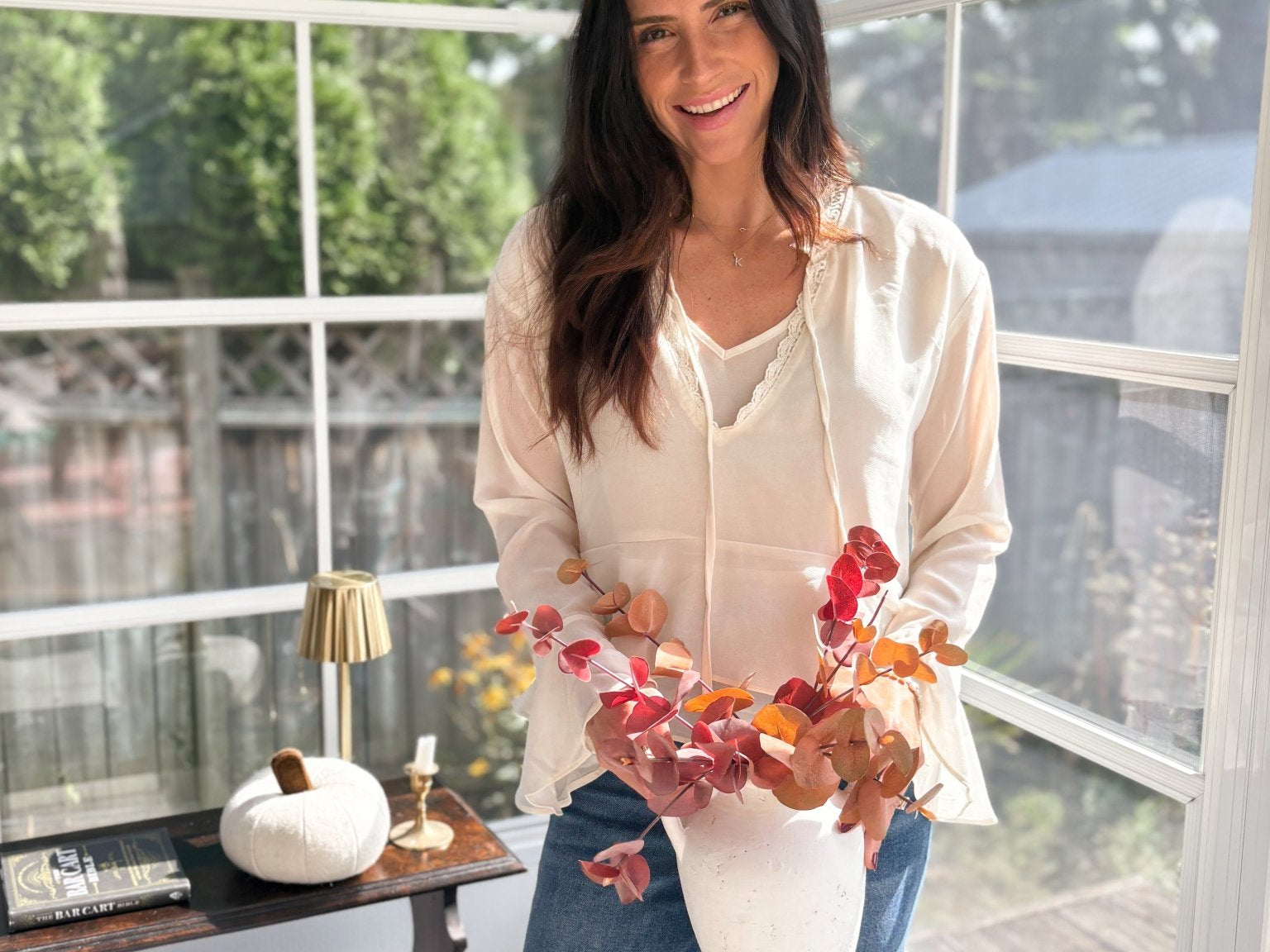 Oak & Ember Tiered Ruffle Long Sleeve Top - Love and Lee Apparel