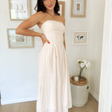 The Lainey Effortless Ivory Dress - Love and Lee Apparel