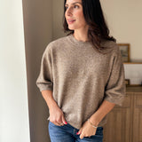 The Cellar Door Crew Neck Half Sleeve Pullover Sweater - Love and Lee Apparel