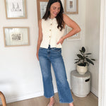The Brielle High Rise Wide Leg Jeans - Love and Lee Apparel