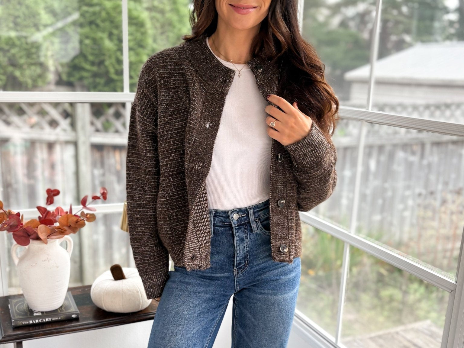 Willow Creek Marled Button Down Knit Cardigan - Love and Lee Apparel