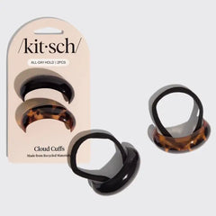 Kitsch Black & Tortoise Shell Cloud Cuffs - Love and Lee Apparel