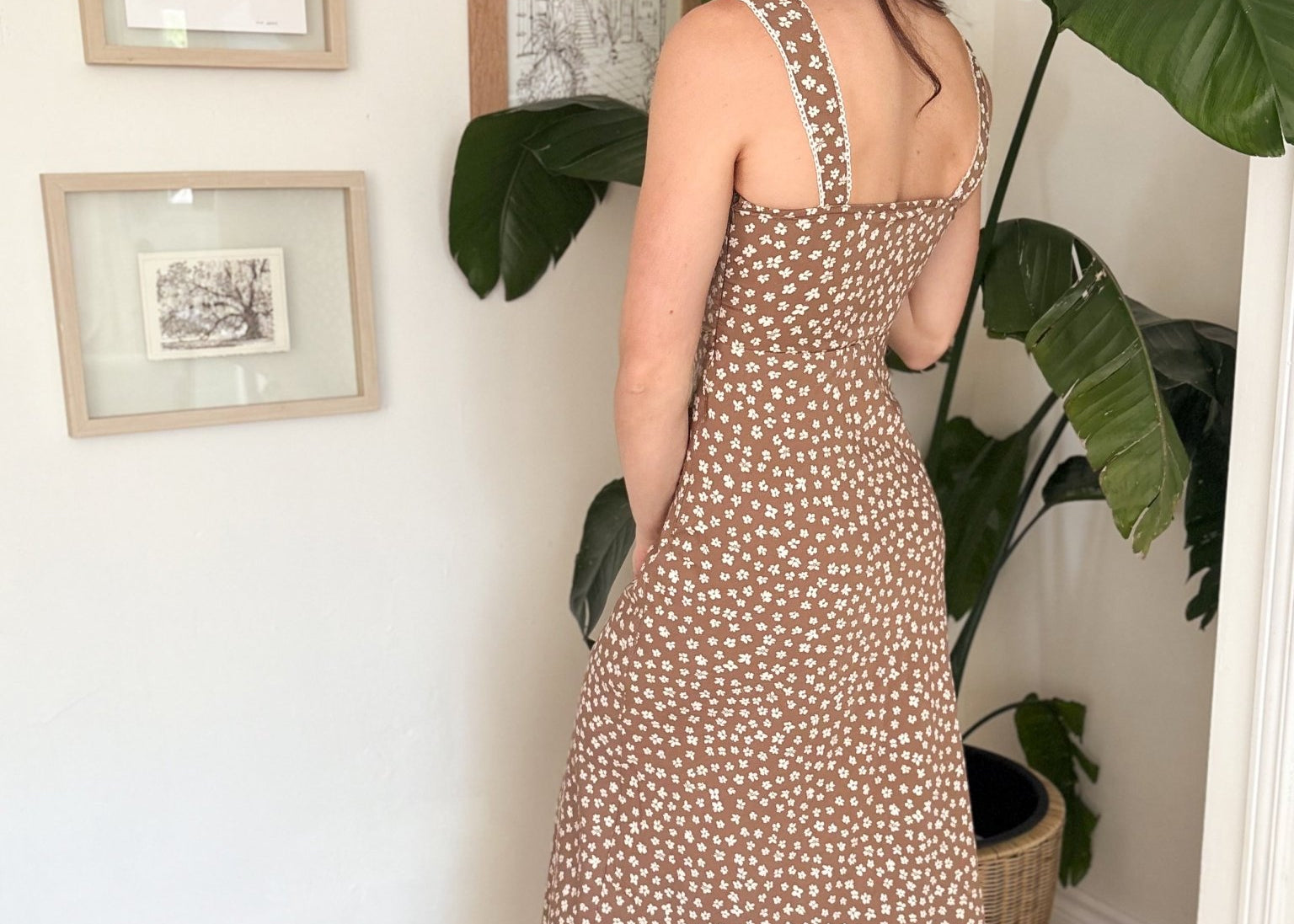 The Ellie Midi Dress - Love and Lee Apparel