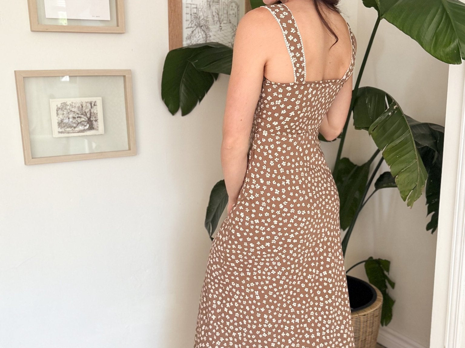 The Ellie Midi Dress - Love and Lee Apparel