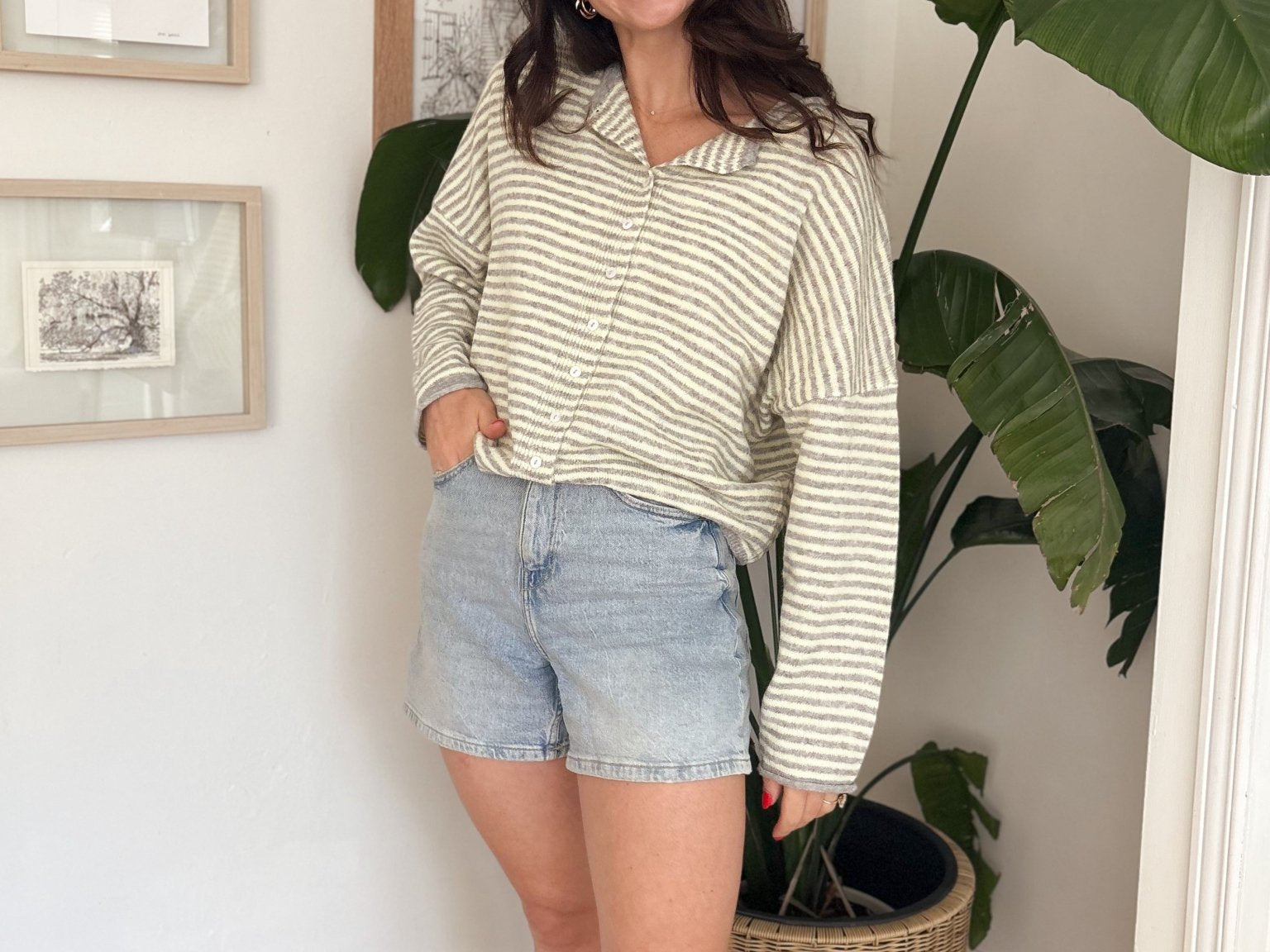 The Oliver Button Up Cardigan - Love and Lee Apparel