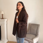 The '9 to Thrive' Long Sleeve Pinstripe Blazer - Love and Lee Apparel