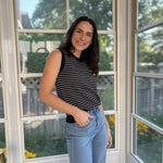 August Sleeveless Sleeveless Knit Top - Love and Lee Apparel