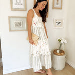 The Zoee Floral Pattern Dress - Love and Lee Apparel