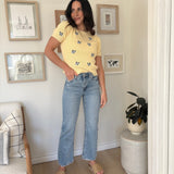 The Charlie 90's Super High Rise Ankle Slim Wide Jeans - Love and Lee Apparel