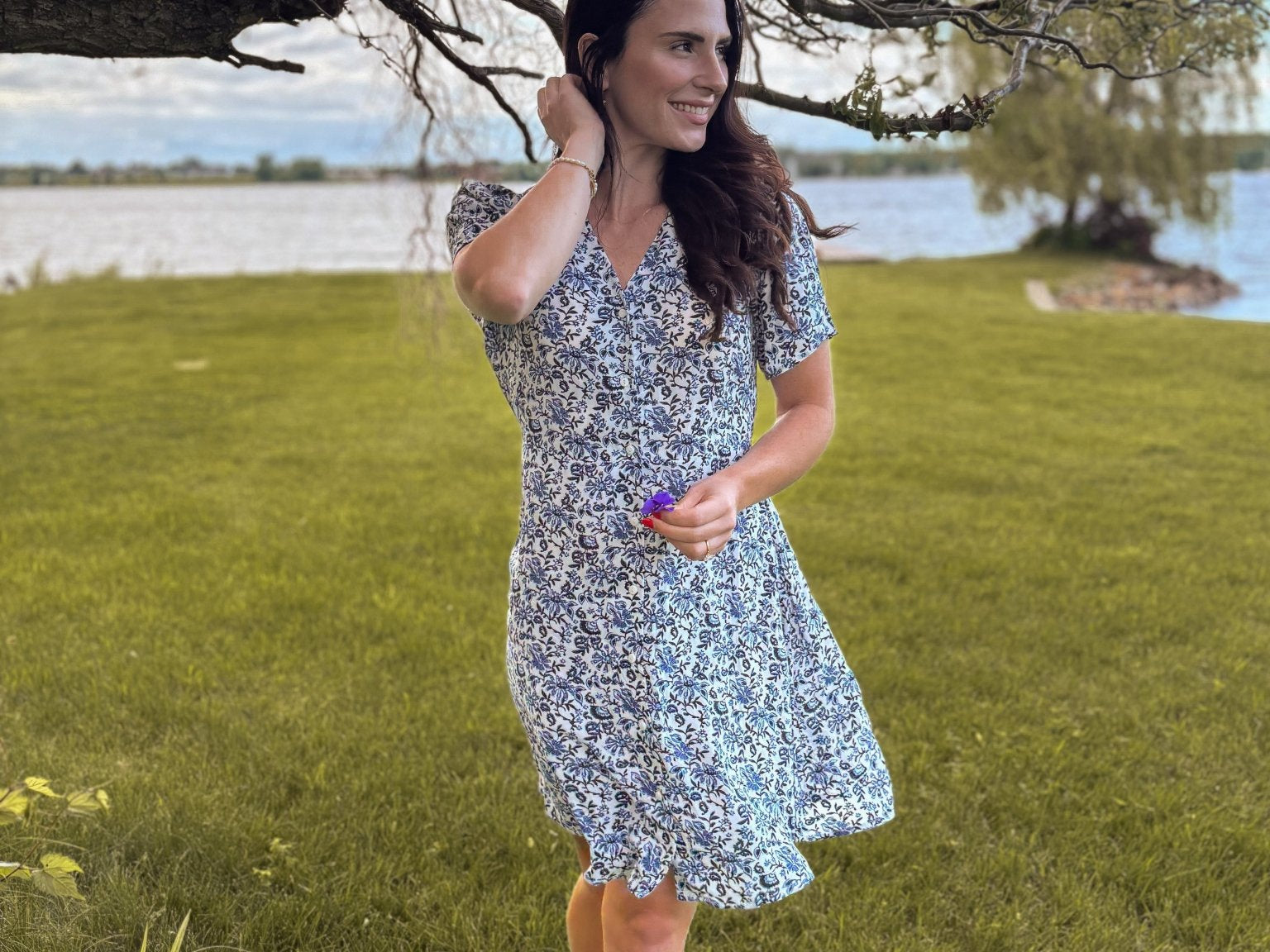 Levida Short Sleeve Dress - Love and Lee Apparel
