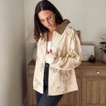 The Countryside Stables Western Horse Print Zip Up Jacket - Love and Lee Apparel