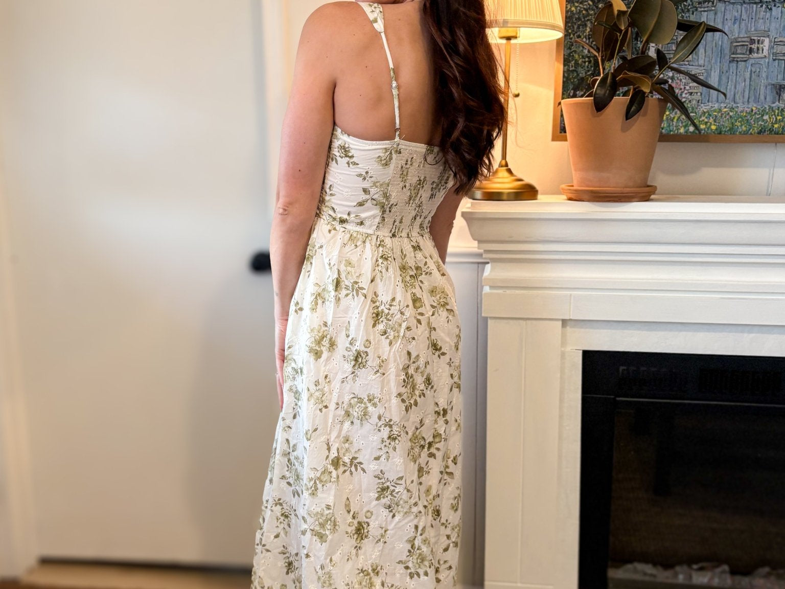 Mia Floral Midi Dress - Love and Lee Apparel