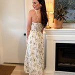 Mia Floral Midi Dress - Love and Lee Apparel