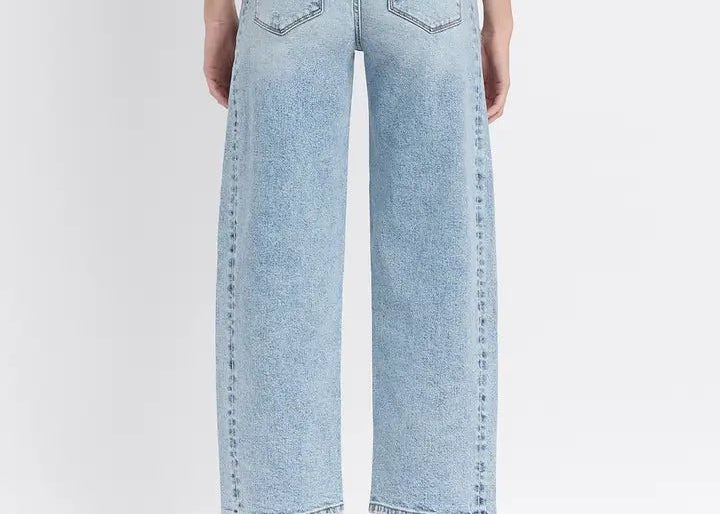 The Piper High Rise Twist Barrel Jeans - Love and Lee Apparel