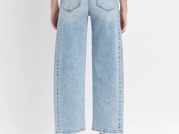 The Piper High Rise Twist Barrel Jeans - Love and Lee Apparel