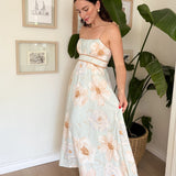 The Matilda Teal Sun Dress - Love and Lee Apparel