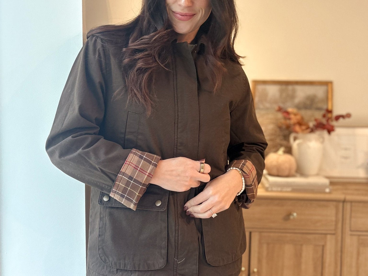 Autumn in London Collared Placket Utility Jacket - Love and Lee Apparel