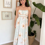 The Matilda Teal Sun Dress - Love and Lee Apparel