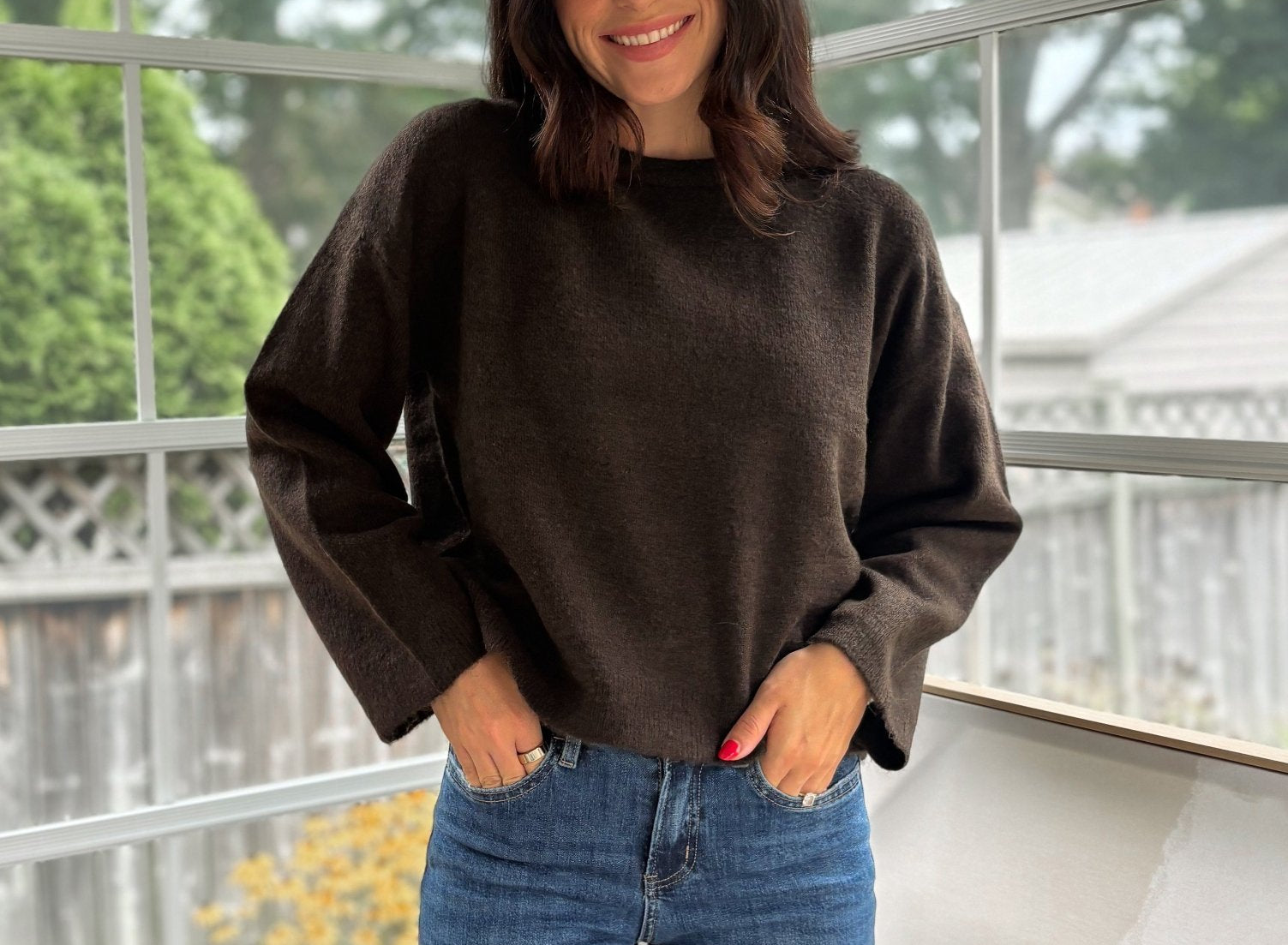 'Harvard Hall' Long Sleeve Pullover Knit Sweater - Love and Lee Apparel