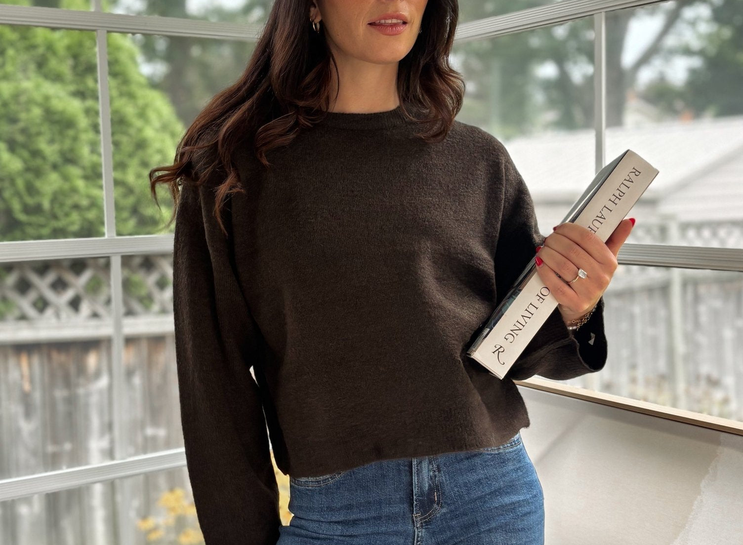 'Harvard Hall' Long Sleeve Pullover Knit Sweater - Love and Lee Apparel