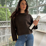 'Harvard Hall' Long Sleeve Pullover Knit Sweater - Love and Lee Apparel