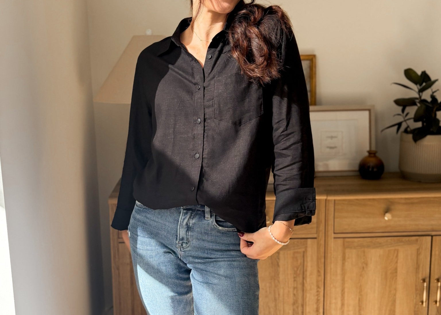 Cortland Long Sleeve Linen Blend Shirt - Love and Lee Apparel