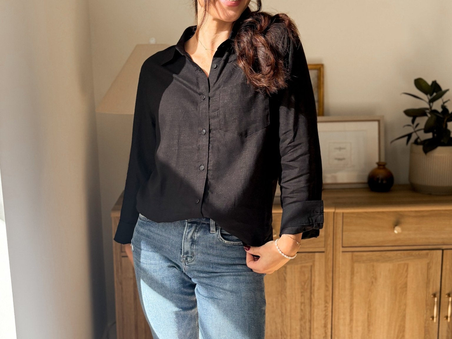 Cortland Long Sleeve Linen Blend Shirt - Love and Lee Apparel