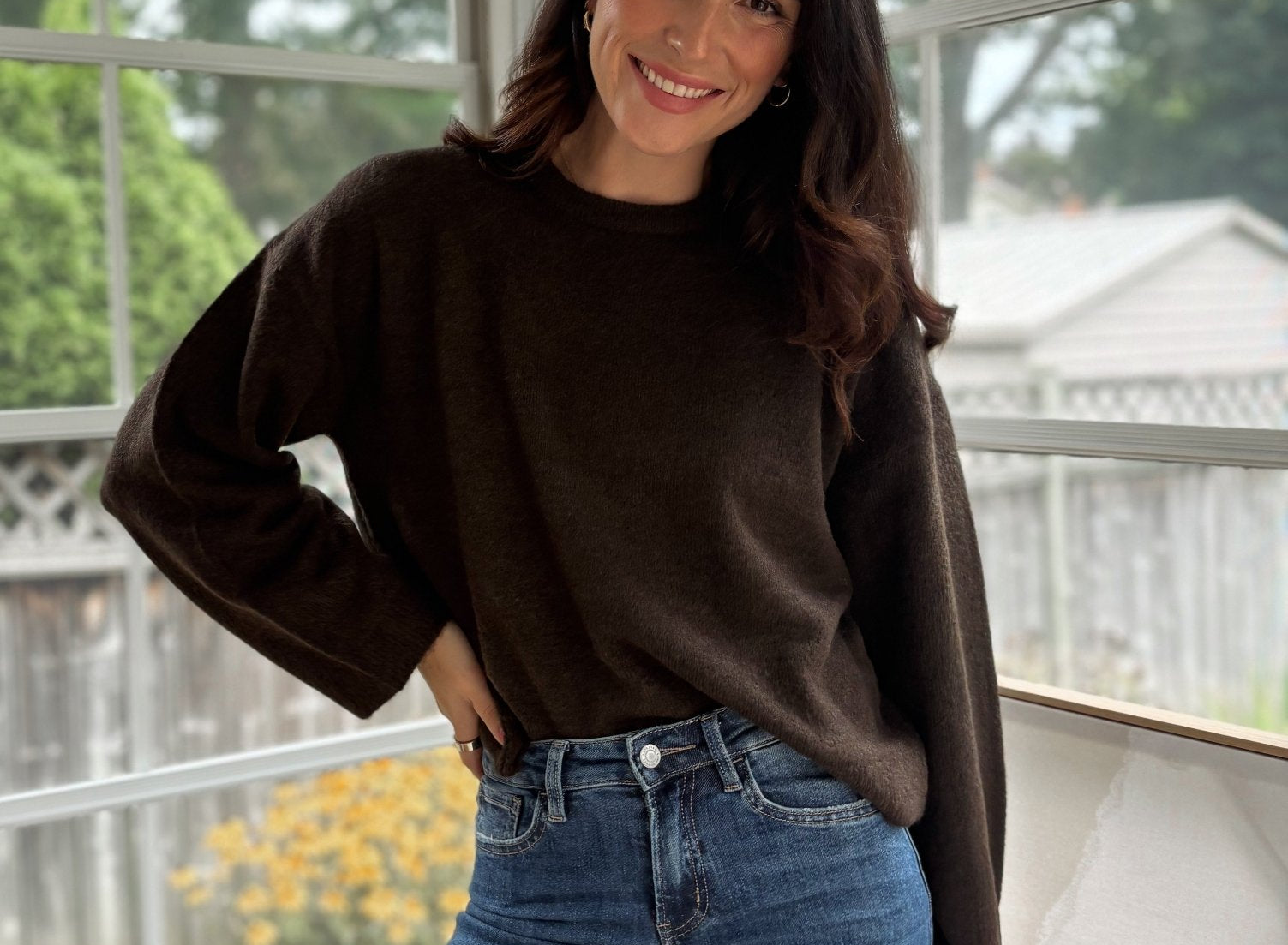 'Harvard Hall' Long Sleeve Pullover Knit Sweater - Love and Lee Apparel