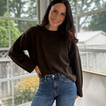 'Harvard Hall' Long Sleeve Pullover Knit Sweater - Love and Lee Apparel