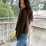 'Harvard Hall' Long Sleeve Pullover Knit Sweater - Love and Lee Apparel