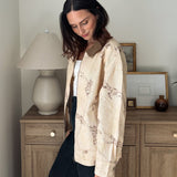 The Countryside Stables Western Horse Print Zip Up Jacket - Love and Lee Apparel