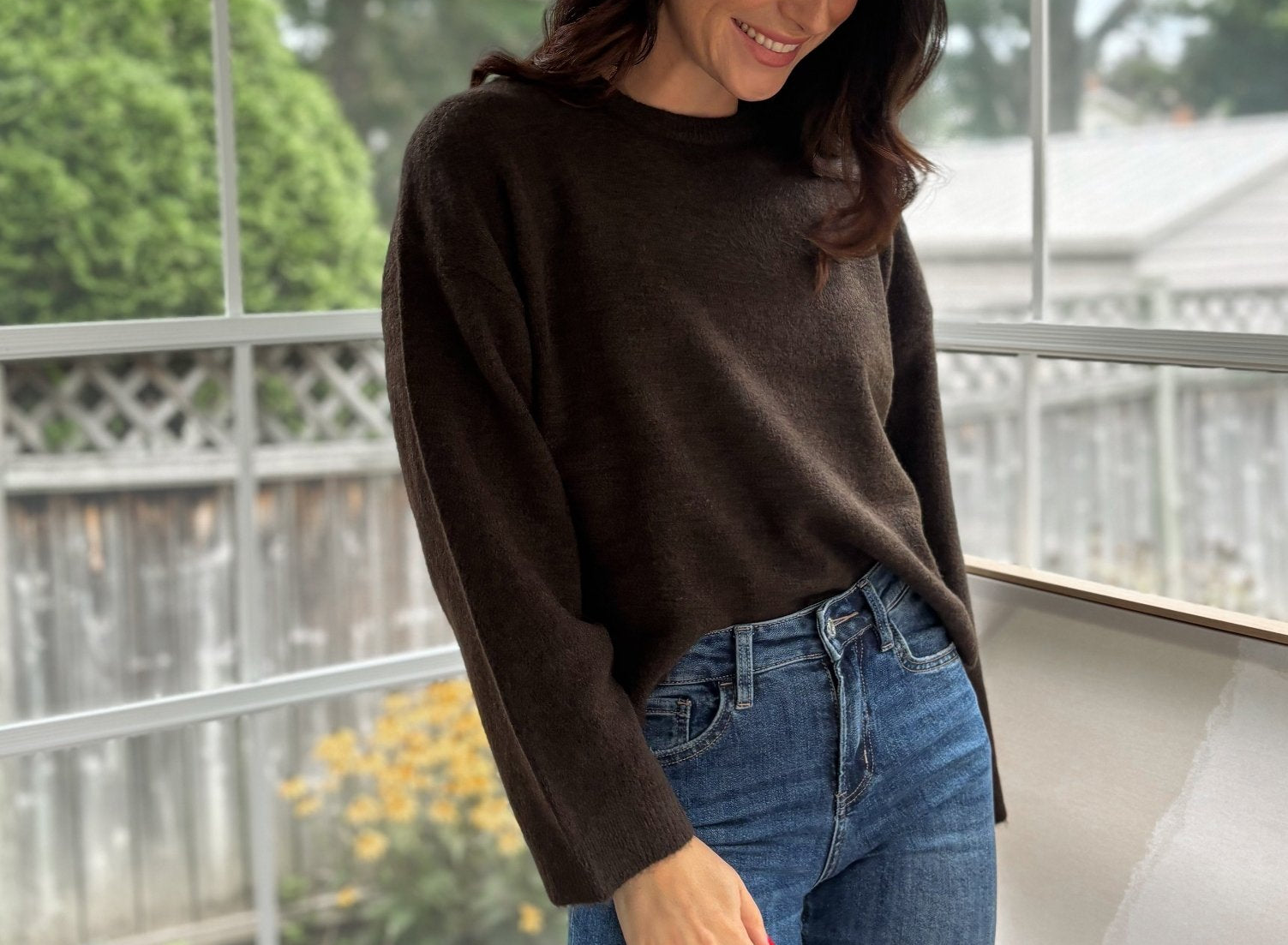 'Harvard Hall' Long Sleeve Pullover Knit Sweater - Love and Lee Apparel