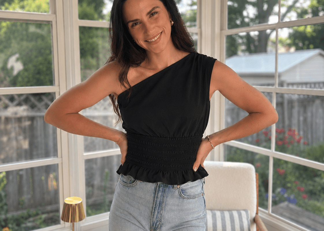 Happy Hour Asymmetrical Top - Love and Lee Apparel