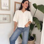 Morgann Short Sleeve Button Down Cardigan - Love and Lee Apparel