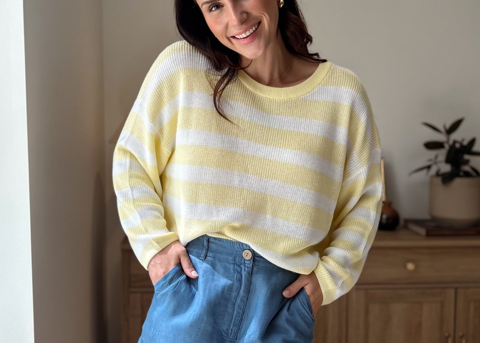 The Chrissy High Waist Chambray Shorts - Love and Lee Apparel